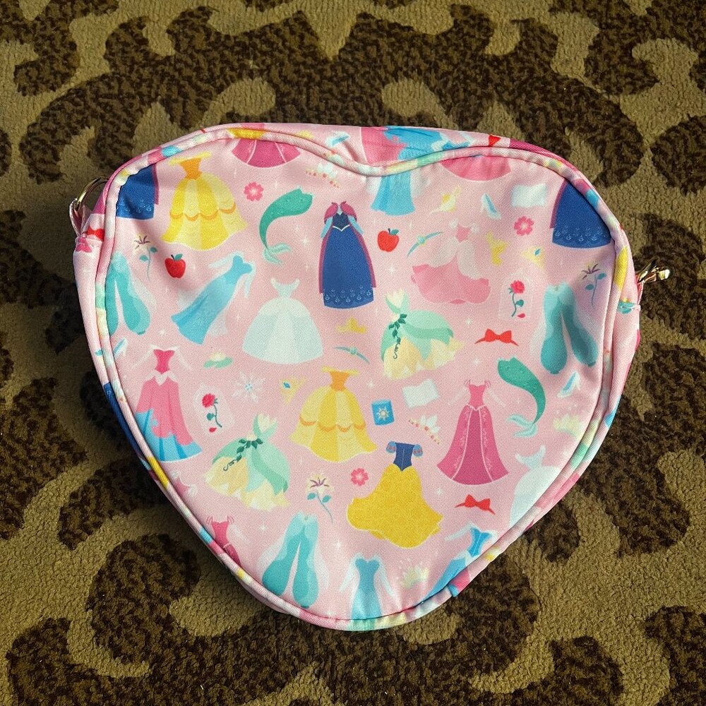 Pink Disney Inspired Princess Dress Crossbody Bag